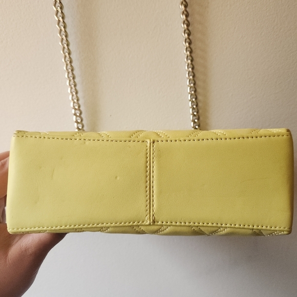 Kate Spade Natalia Quilted Chain Medium Shoulder Bag Crossbody Frosty Lime - Picture 15 of 15